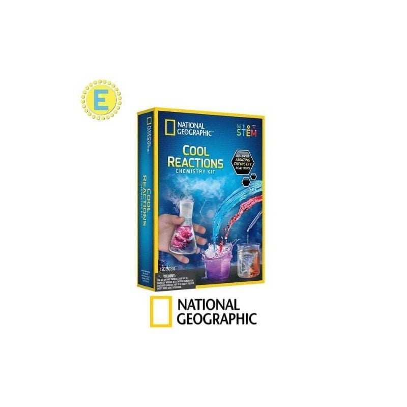 National Geographic Cool Reactions Chemistry Kit –