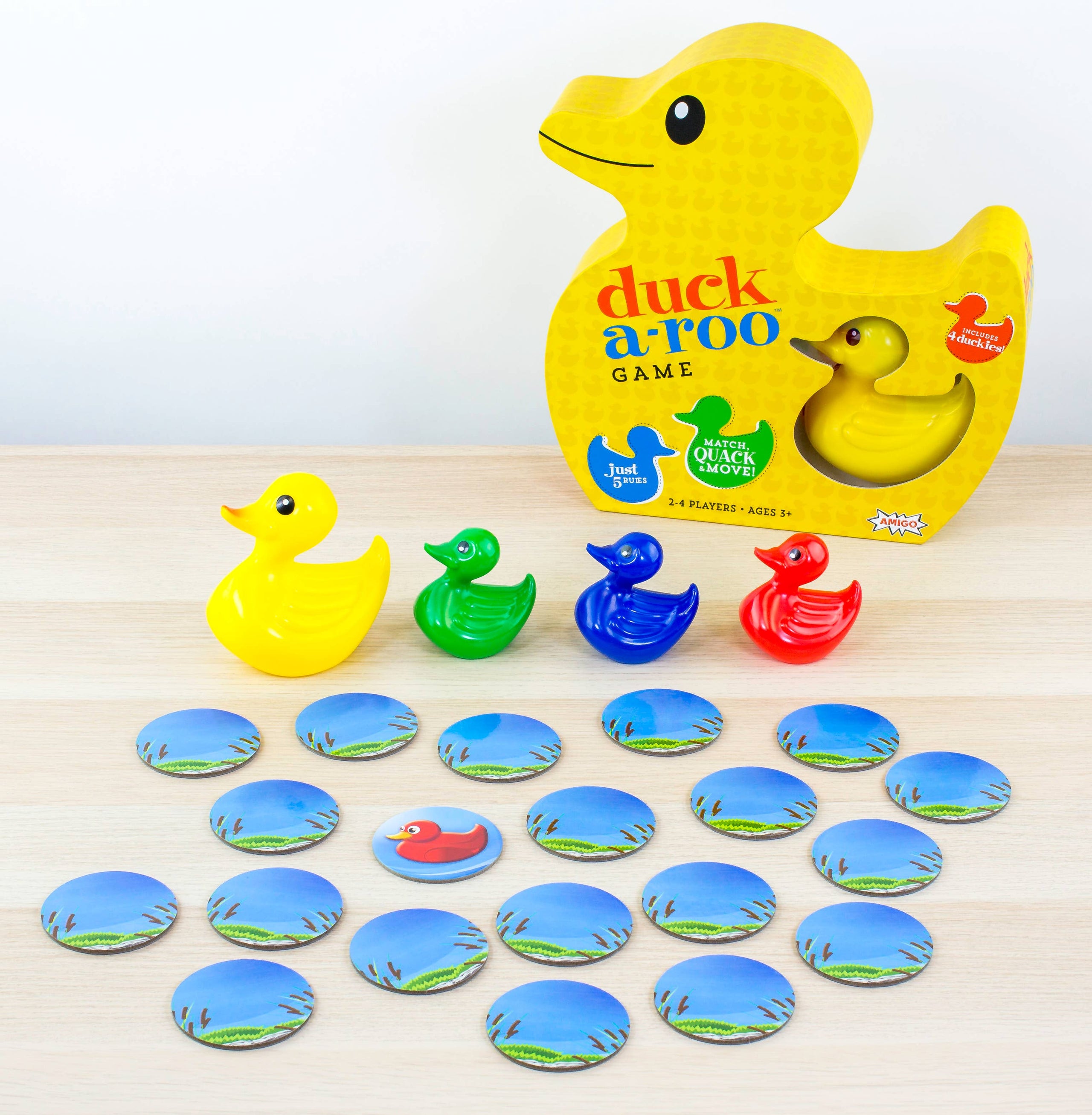 Duck-A-Roo! Kids Memory Game in A Duck-Shaped Box – Kitty Hawk Kites Online  Store