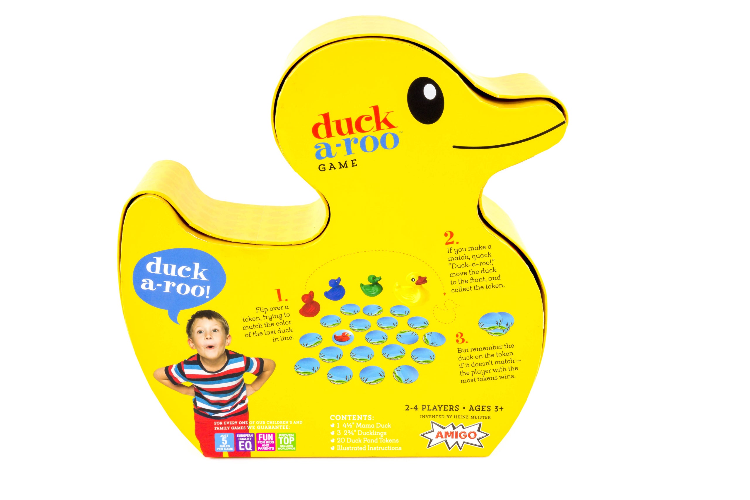 Duck-A-Roo! Kids Memory Game in A Duck-Shaped Box – Kitty Hawk Kites Online  Store